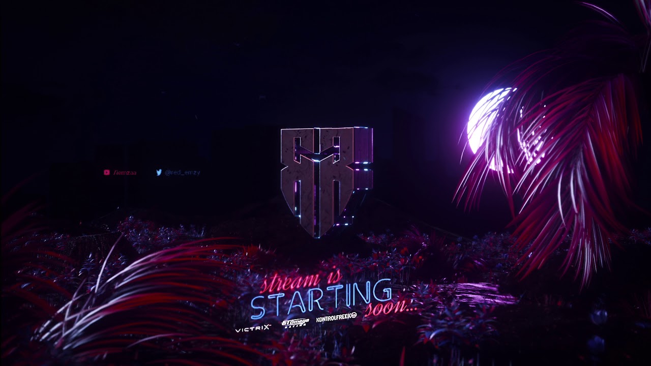 RedReserve// Red Emz Stream Loop Animation