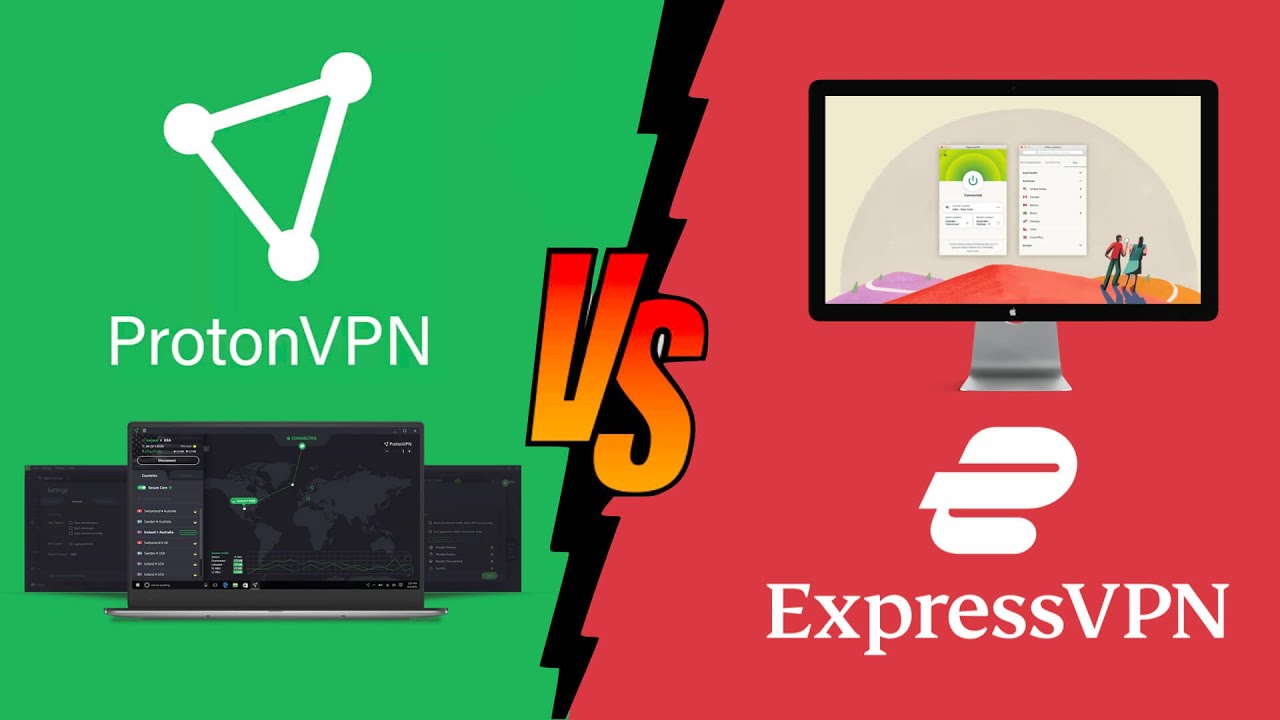 PROTONVPN VS EXPRESSVPN 20221 🧬🔴 How Good Is ProtonVPN When Compared to ExpressVPN? 🤔✓