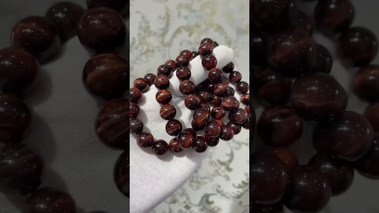 レッドタイガーアイ ブレスレット 12.0～12.7mm / Thida Stone 天然石