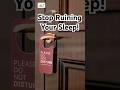 Your Hotel Room Sleep Might Be Ruined By This #travel #hotel #hacks