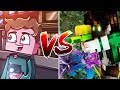 ФАНСТЕР VS ХЛЭП — БИТВА ЮТУБЕРОВ НА THE BRIDGE МАЙНКРАФТ #3 ХЛЭП - BREAD