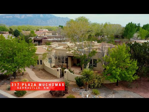 317 Plaza Muchomas, Bernalillo, NM home video tour