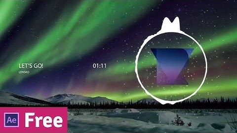 FREE Audio Visualizer Template - Circular