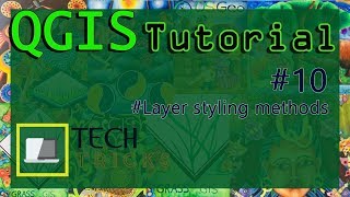 All the type of layer styling and classifying Qgis #11