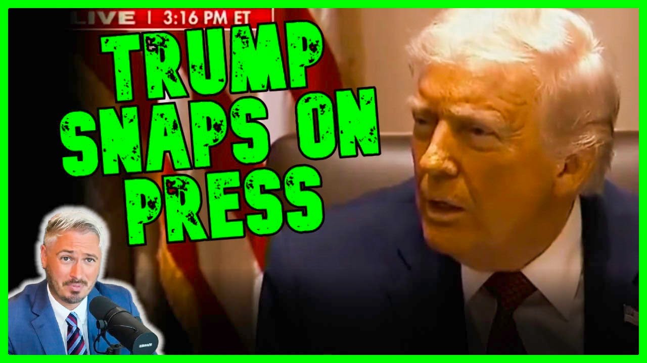 Trump COMPLETELY SNAPS On Reporter | The Kyle Kulinski Show