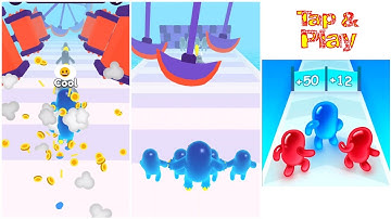 Join Blob Clash 3D Levels 15 - 21 Gameplay Walkthrough Android Games All Levels Unlock