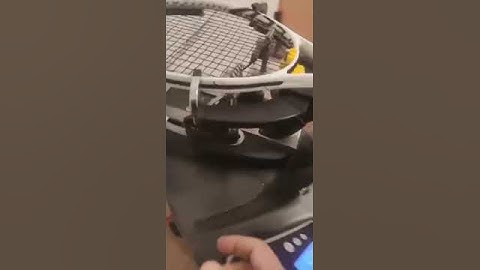 racket stringing machine
