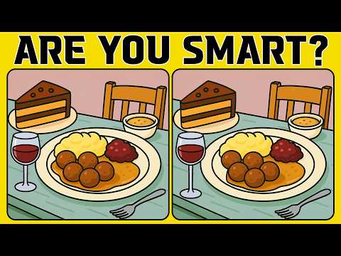 Only Sharp Eyes Will Catch All the Differences (A Bit Tricky)