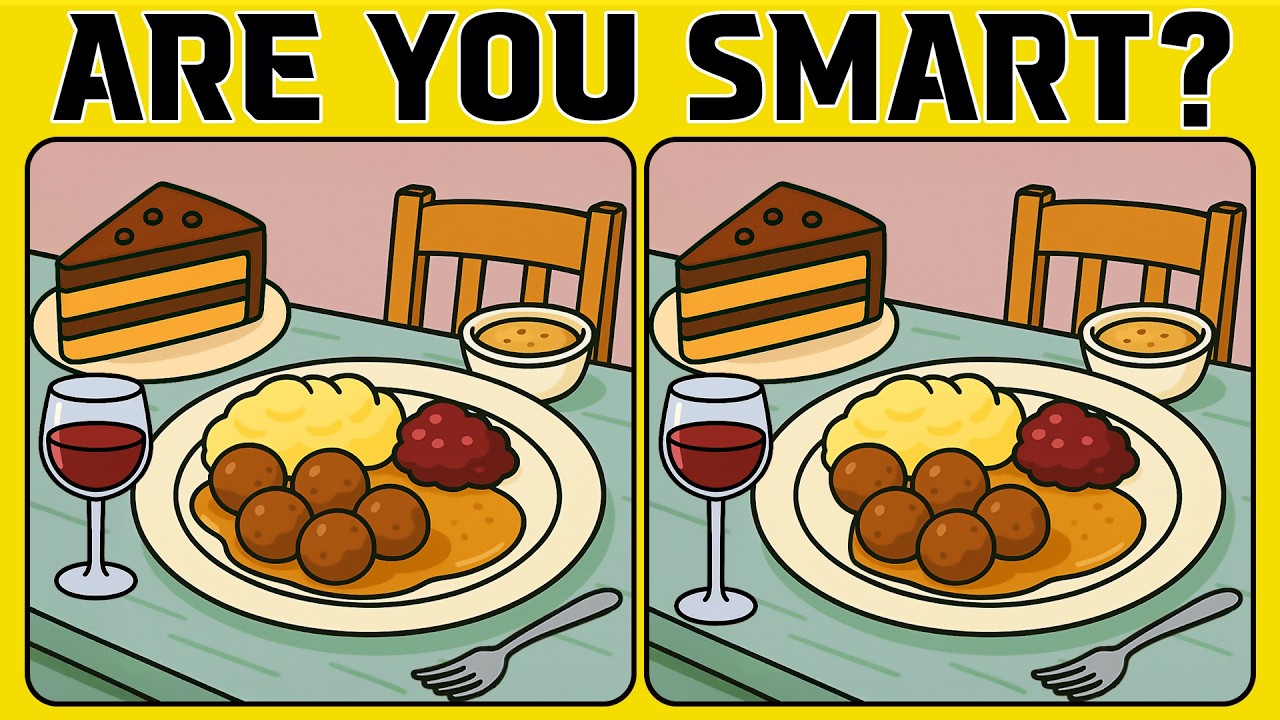 Only Sharp Eyes Will Catch All the Differences (A Bit Tricky)