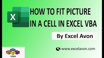 How to fit picture in a cell using Excel VBA Macro - Excel Avon