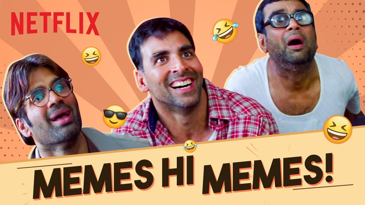 The Memes of Phir Hera Pheri  Akshay Kumar Suniel Shetty Paresh Rawal  Netflix India