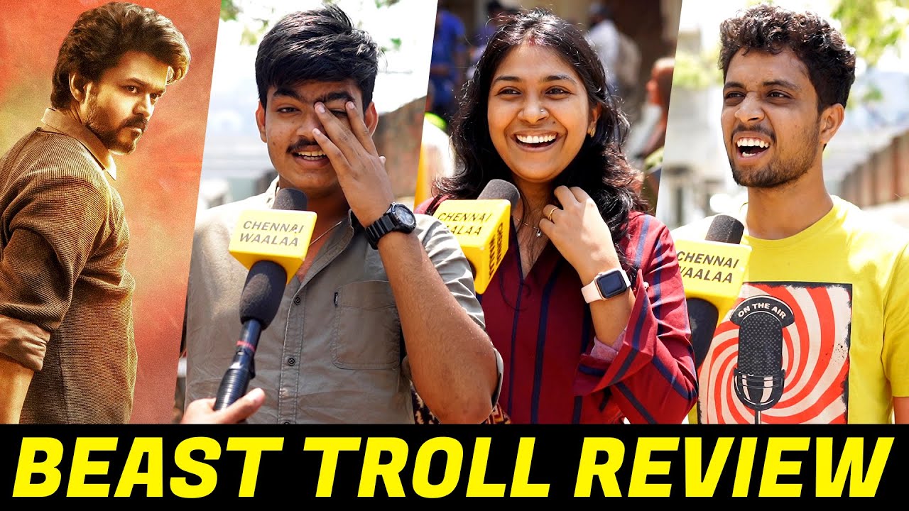 Hollywoodல Accept பண்றீங்க, Tamilல பண்ணா மட்டும் கலாய்க்கிறீங்க?!? | Beast Troll Reviews | Vijay!
