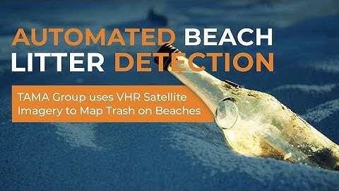 Automated Beach Litter Detection Using Satellite Imagery and Machine Learning