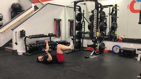 Matthew Ibrahim | DB 1-Arm Floor Press w/ Dead Bug Iso