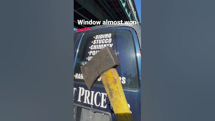 Axe VS Window #shorts