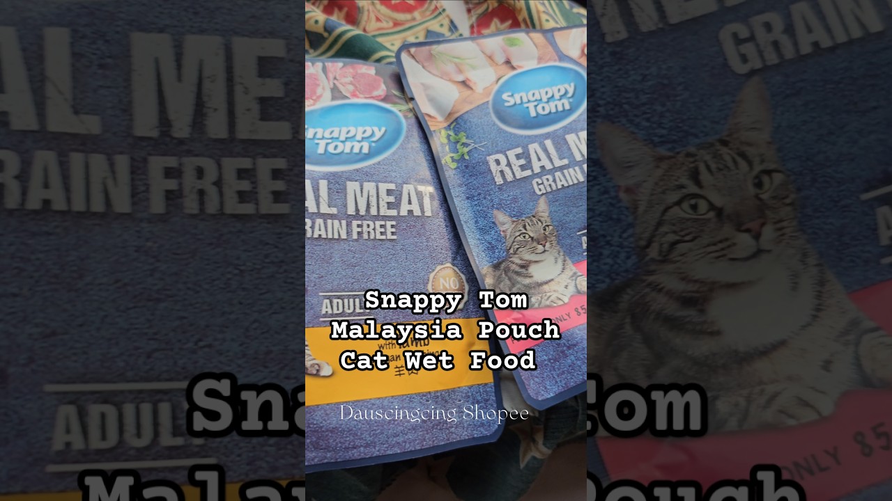 Snappy Tom Malaysia Pouch Cat Wet Food 