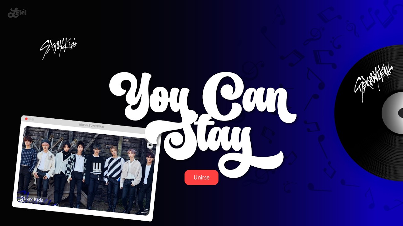 Stray Kids 'You Can STAY' | Letra Fácil (Pronunciación)