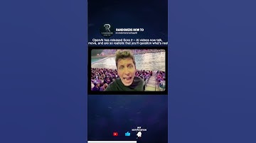 Real or AI? Can You Tell the Difference with OpenAI’s Sora 2