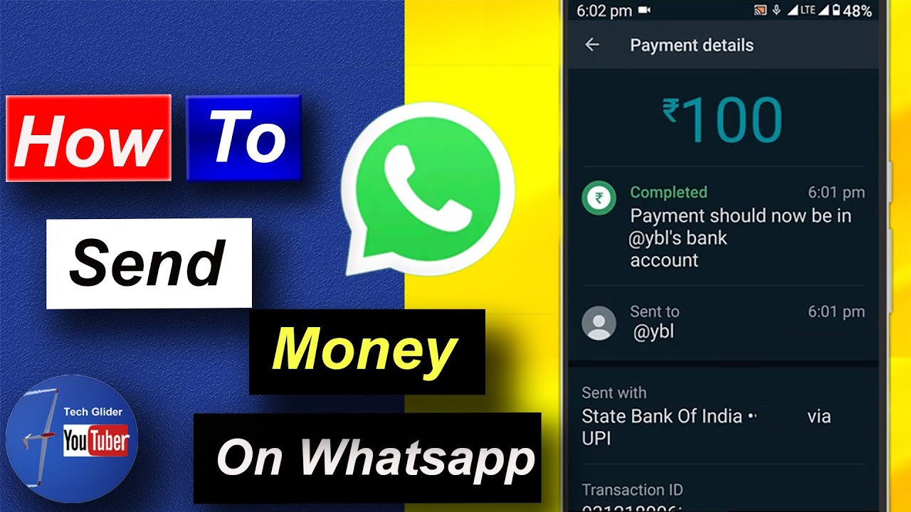 How to send money using WhatsApp payment | Whatsapp Pay UPI ID - YouTube