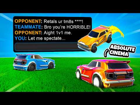 When Trash Talk Ends In A Toxic 1v1...