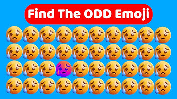 Can You Beat the 5 Second Emoji Challenge and Find the Different ONE?