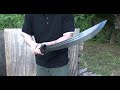Longquan Forge Dragon Tiger Broadsword ($120) Short Sword Review