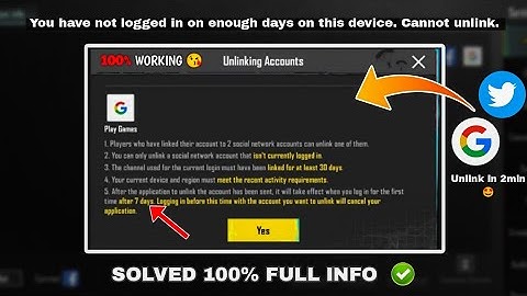 Only 2min 🤩 |  Bgmi Google Play & Twitter Unlink || Bgmi I