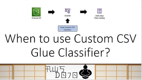 AWS Tutorials - When to use Custom CSV Glue Classifier?