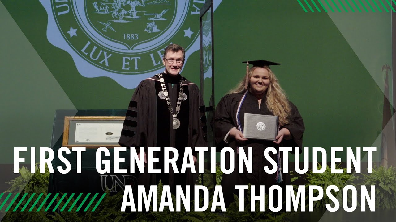 First Generation Student Leads Way at University of North Dakota