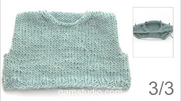 How to work the front pieces together where you have a diagonal shoulder. Part 3