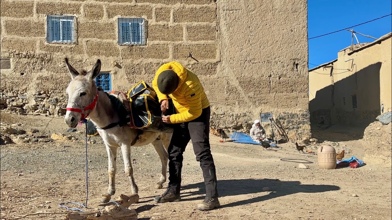 #VLOG152 | تجربة فريدة في قرية أوددي😍من البرد إلى مائدة الكرم عند المقدم 🪵❄️