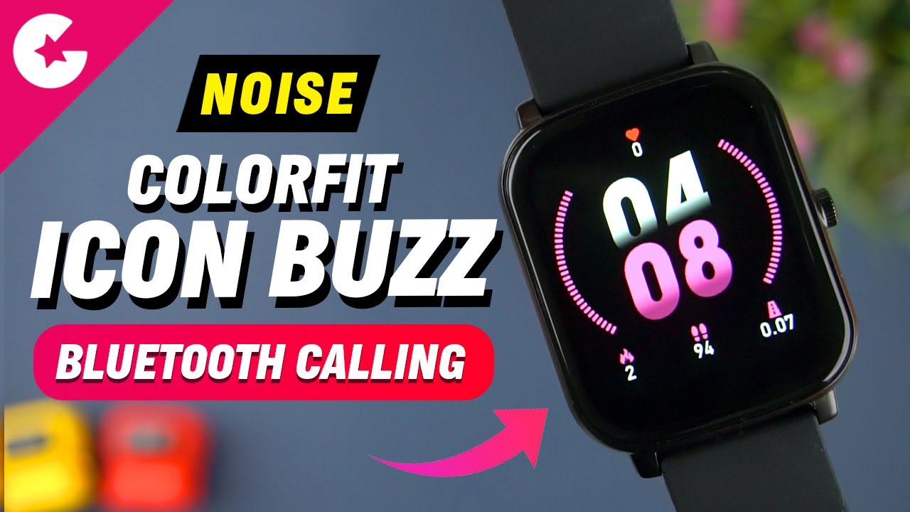 Noise ColorFit Icon Buzz Bluetooth Calling Smart Watch (Silver Grey) -  LowestRate Shopping
