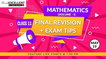 Class 11 MATHEMATICS (TN) | VOLUME 1 | PUBLIC EXAM FINAL REVISION | Mr.D.JACOB SELVARAJ | 2022