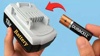 Fix Dead Power Tool Battery Using 1.5V! Genius DIY Hack!