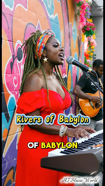 Rivers of Babylon Lyrics - Boney M #80smusic #70s #60s #boneym #lyricsvideo #vibes #ai_music_world20