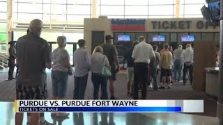 Tickets on sale for Purdue vs. PFW game