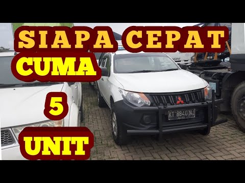 ADA 5 MOBIL  MITSUBISHI TRITON DOUBLE  CABIN  bekas  tambang 