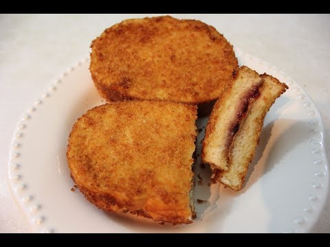 Fried Peanut Butter and Jelly Sandwich: Deep Fried PB&J Recipe