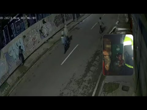 Ladrón quedó atrapado durante robo en Bogotá y, pese a captura, ya está libre