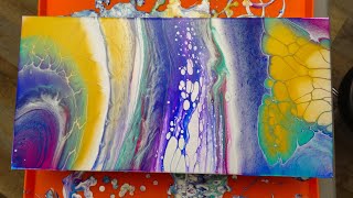 Open Cup with Galaxy Colors on a White Base! LIVE!!