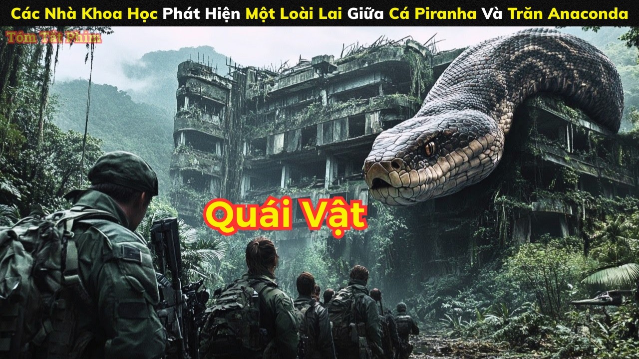 [Review Phim] Các Nhà Khoa Học Phát Hiện Một Loài Lai Giữa Cá Piranha Và Trăn Anaconda