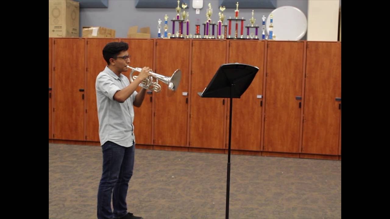 2017 Academy Mellophone Audition YouTube