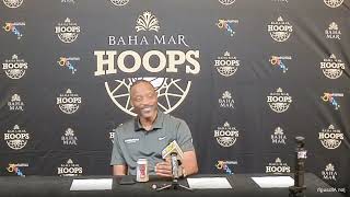 Arkansas Assistant Coach Brusier Flint Press Conference - Arkansas 91, Toros del Valle 49