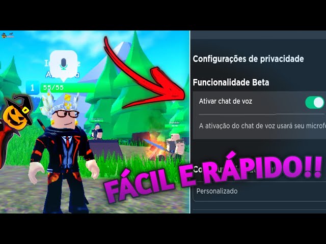 Como ter voice chat no Roblox pelo PC e celular