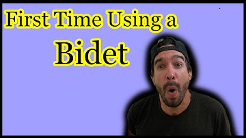 First Time Using a Bidet