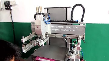 Flat Screen Printer with Panasonic Servo Motor Plane Servo Printer & PLC