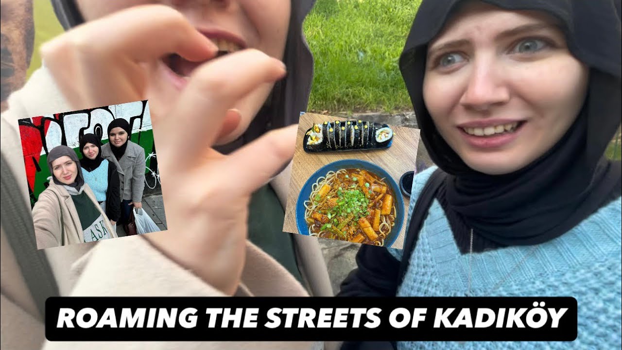 KADIKÖY BAZAAR VLOG 😋