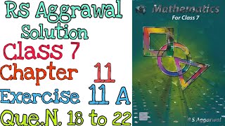 Rs Aggarwal Class 7 Exercise 11A Question number 18,19,20,21,22 | Profit and Loss | MD Sir