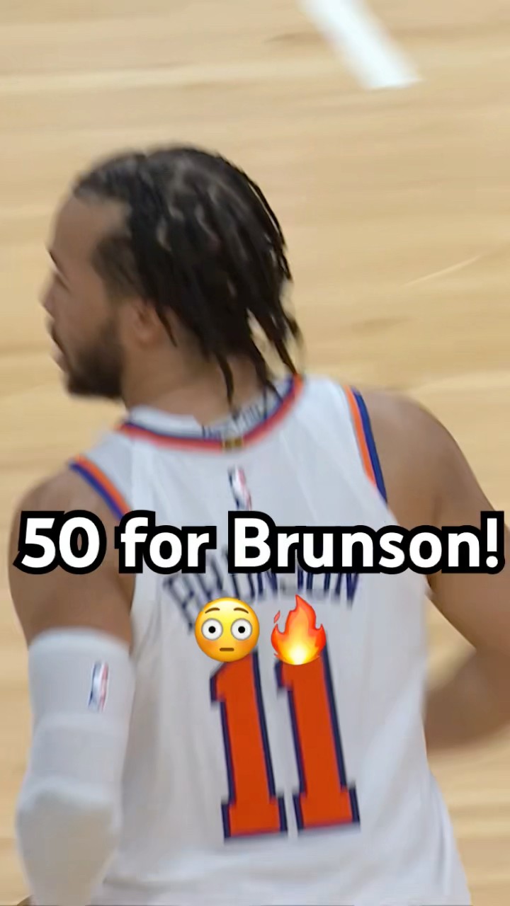 Jalen Brunson is up to 50 PTS in Washington D.C! ??|#Shorts