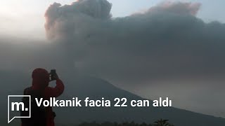 Endonezya'da yanardağ patladı: Ölenlerin sayısı 20'yi geçti | İşte sonrasında yaşananlar